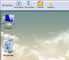 Docking taskbar toolbar in Windows Vista